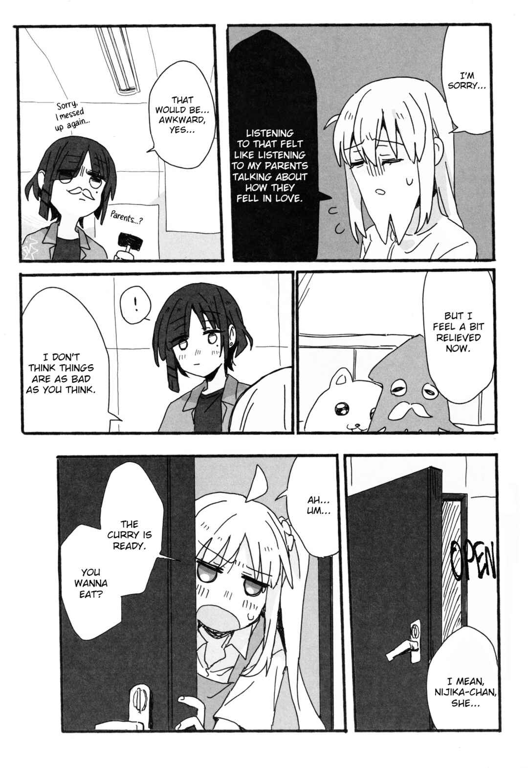 Page 15 Chapter Unknown_95cd Bocchi the Rock! - Is anything the matter, Ryo-san? (Doujinshi)