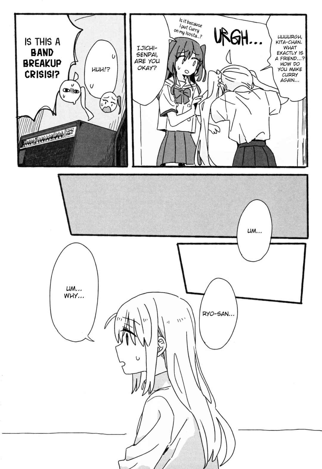 Page 9 Chapter Unknown_95cd Bocchi the Rock! - Is anything the matter, Ryo-san? (Doujinshi)
