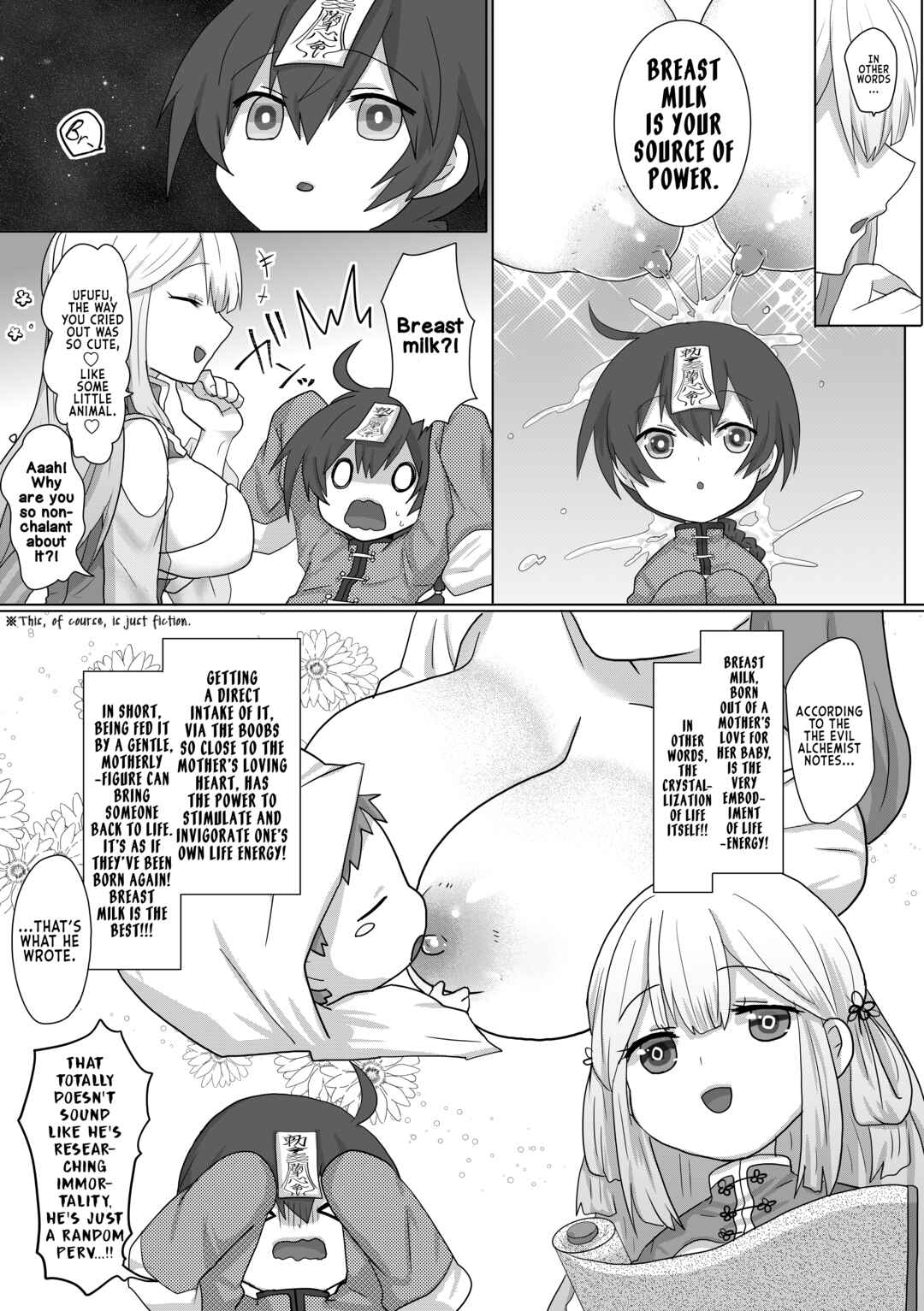 Page 7 Chapter Unknown_3015 The Taoist Monk Cumtinues to keep the Milk-sucking Jiangshi Alive