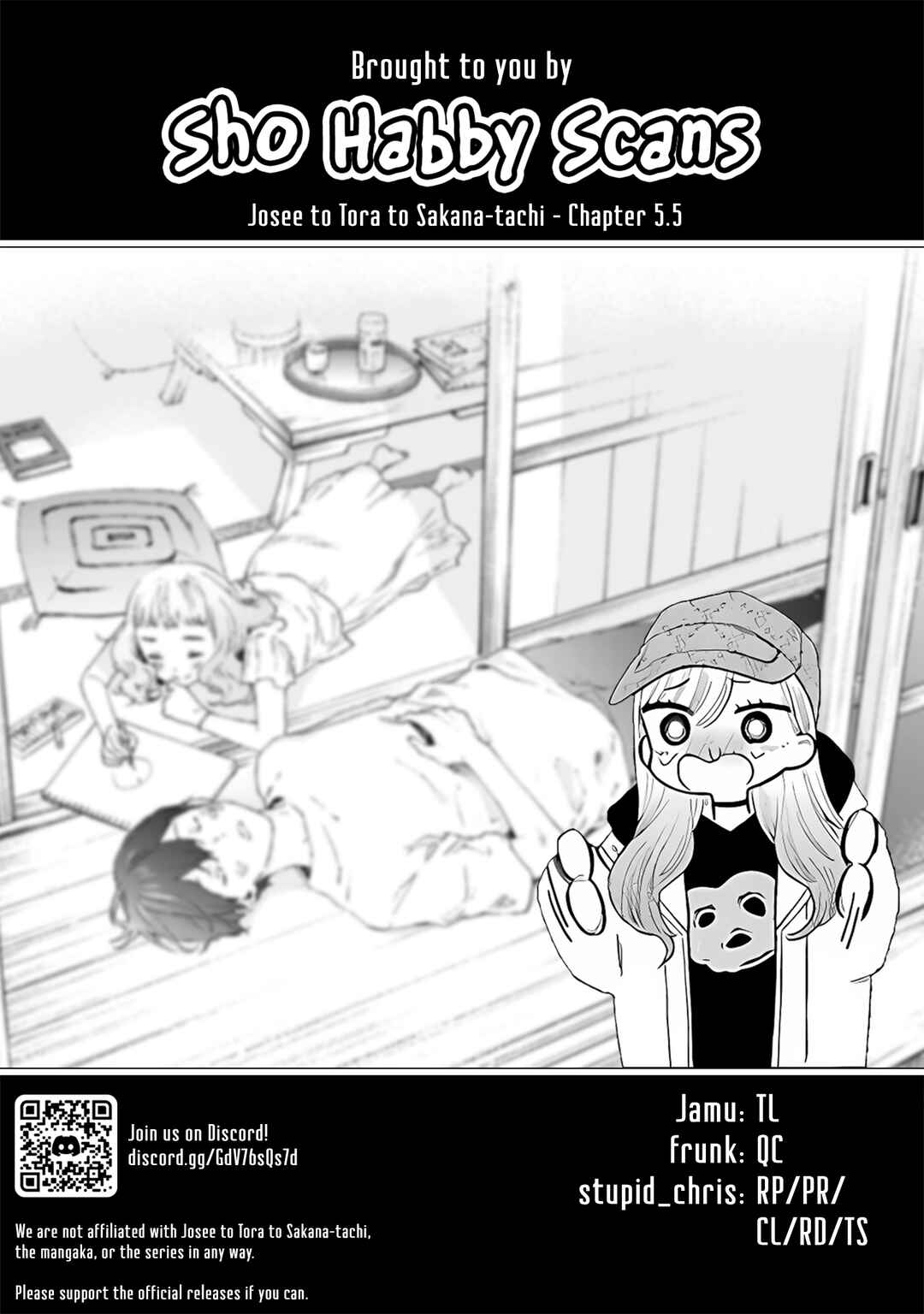 Page 10 Chapter 5.5 Josee, the Tiger and the Fish