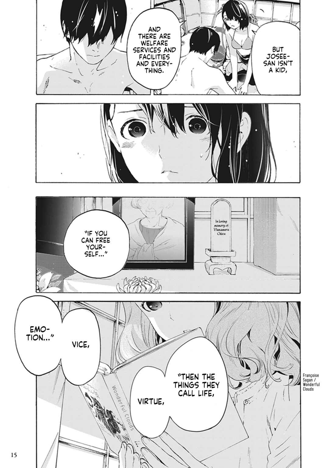 Page 16 Chapter 6 Josee, the Tiger and the Fish