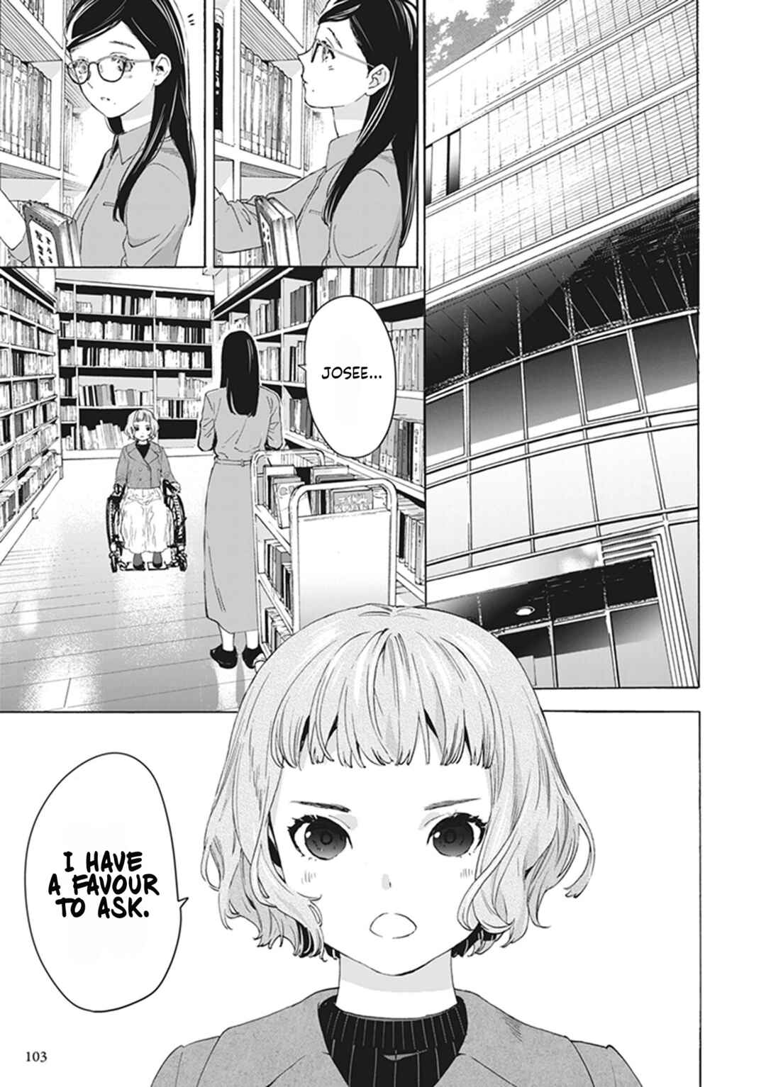 Page 18 Chapter 8 Josee, the Tiger and the Fish