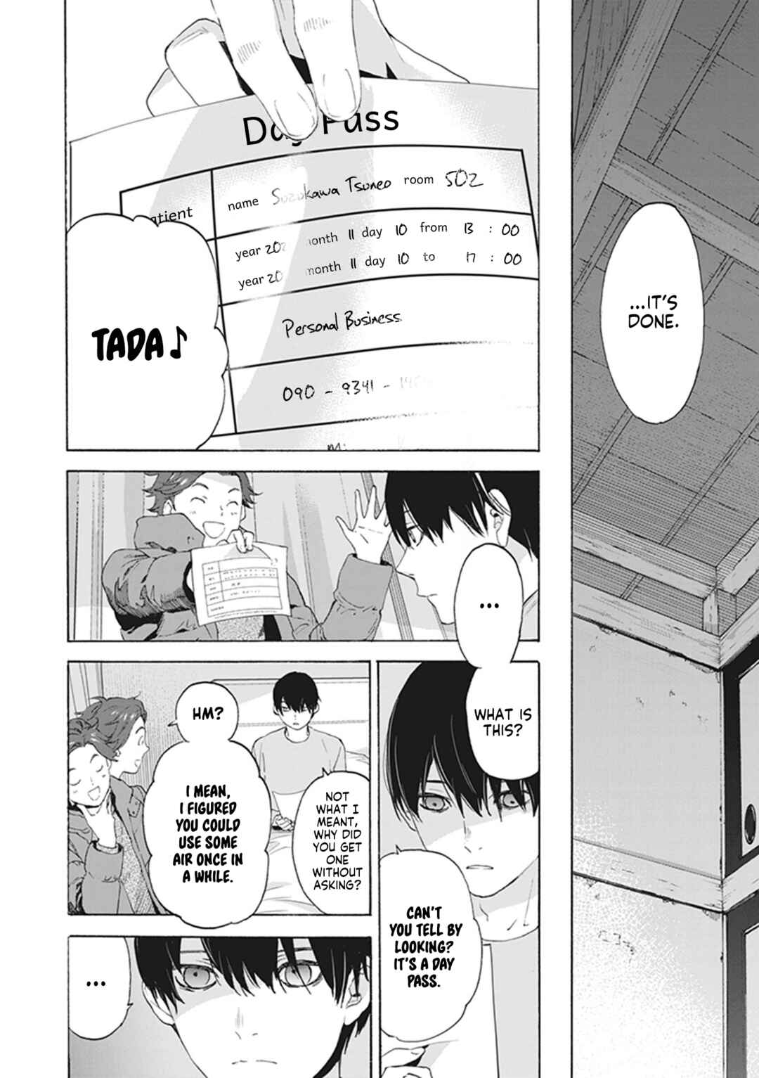 Page 27 Chapter 8 Josee, the Tiger and the Fish