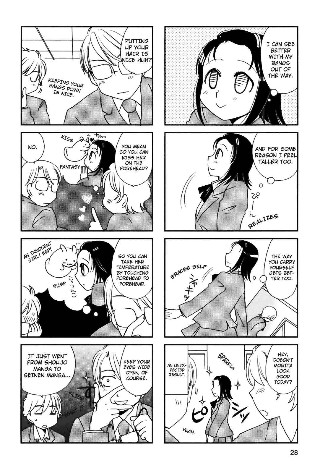 Page 4 Chapter 78 Morita-san wa Mukuchi