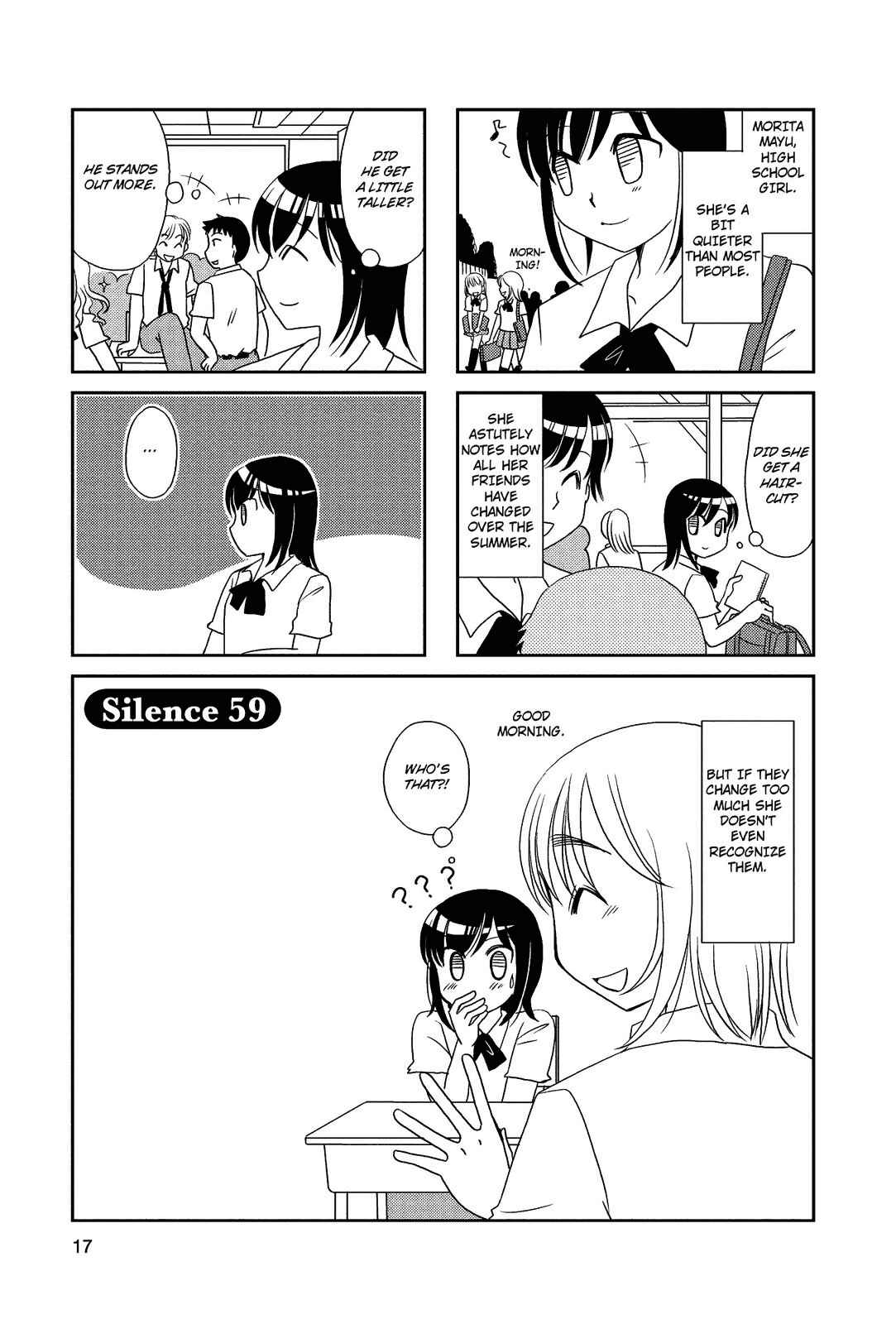 Page 1 Chapter 59 Morita-san wa Mukuchi