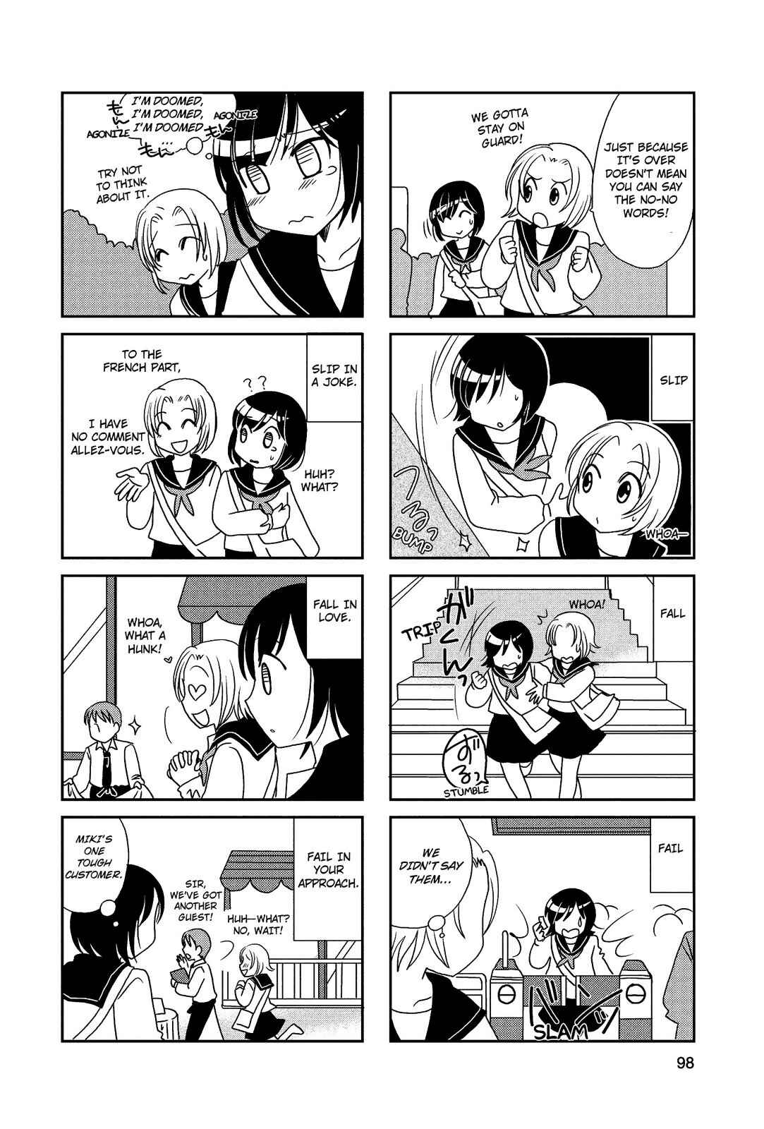 Page 4 Chapter 72 Morita-san wa Mukuchi