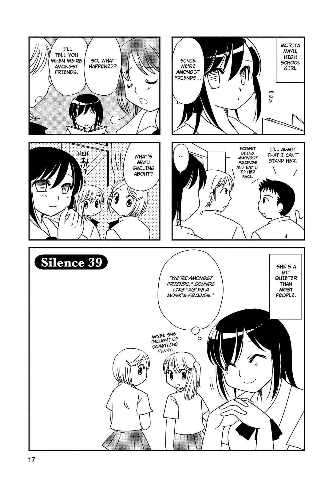 Page 1 Chapter 39 Morita-san wa Mukuchi