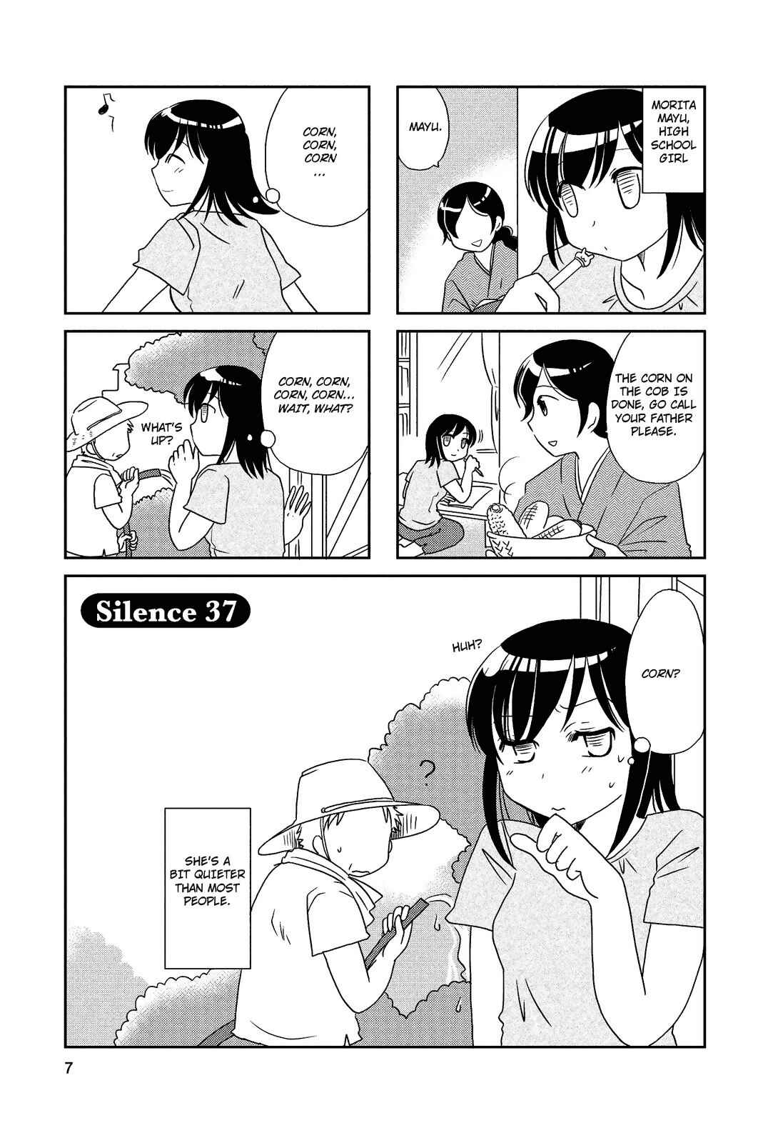 Page 7 Chapter 37 Morita-san wa Mukuchi
