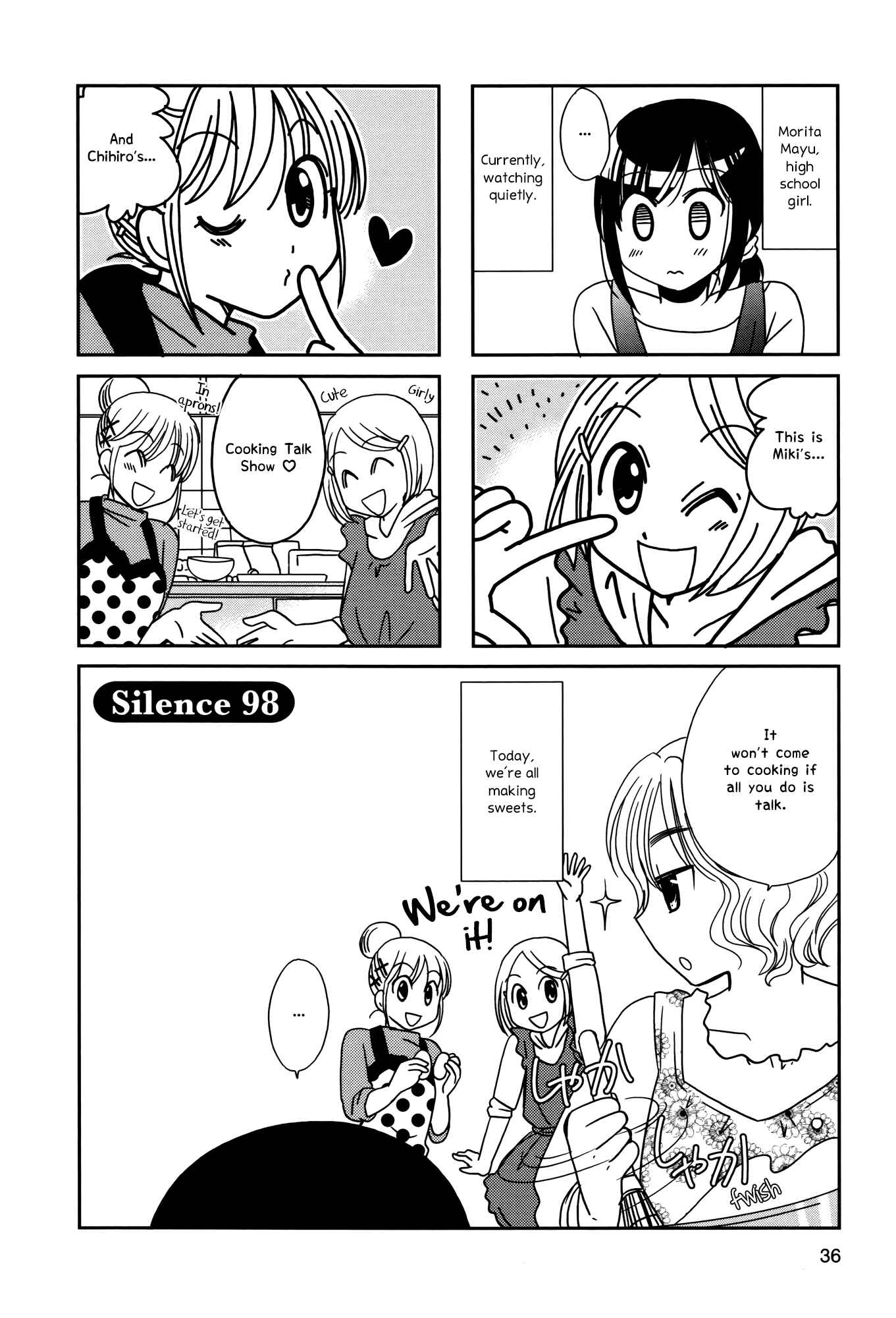 Page 1 Chapter 98 Morita-san wa Mukuchi