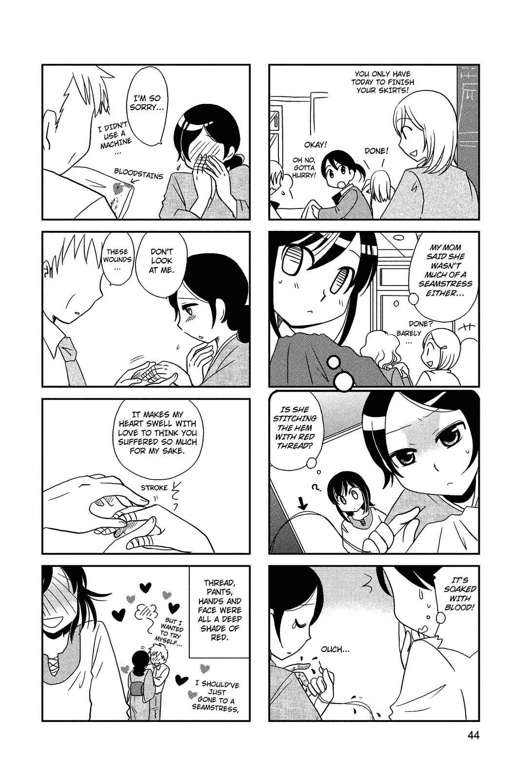 Page 4 Chapter 63 Morita-san wa Mukuchi