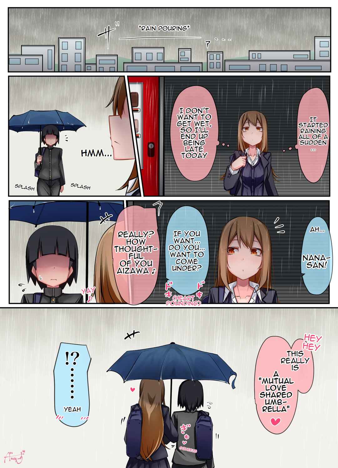 Page 1 Chapter 41.2 Class no Gal ni Kuuki Atsukai Sareteimasu