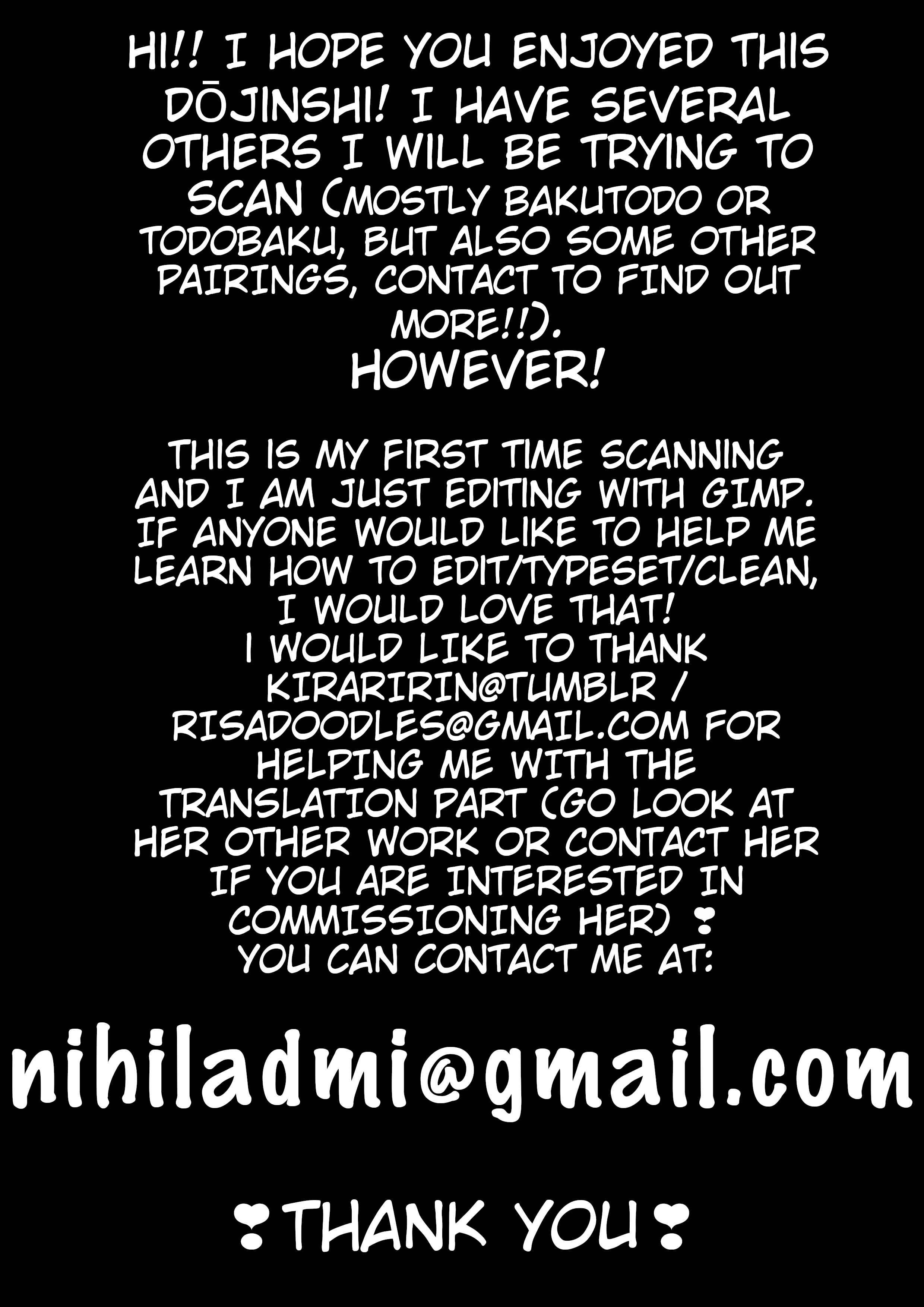 Page 33 Chapter Unknown_5d6f Boku no Hero Academia - Versus Mister Stoic (Doujinshi)