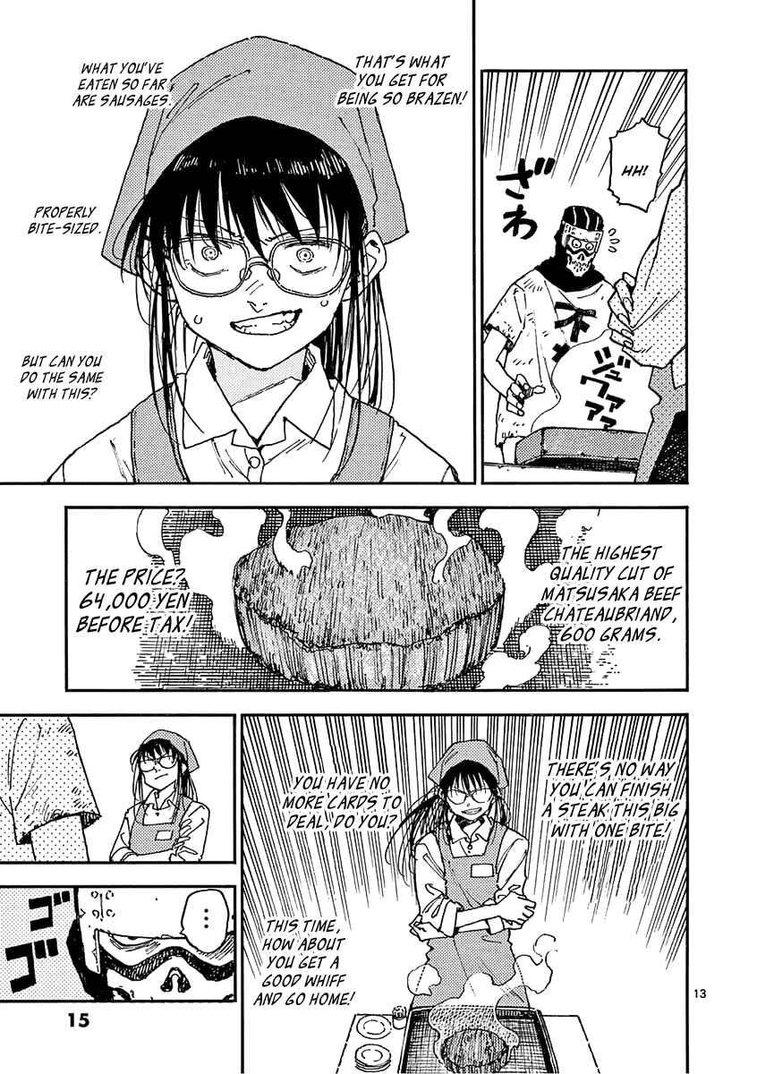 Page 16 Chapter 17 Koroshiya wa Kyou mo BBA o Korosenai.