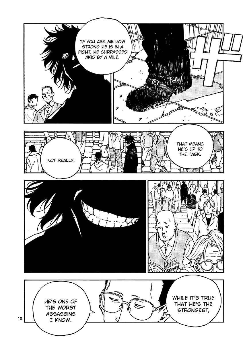 Page 10 Chapter 14 Koroshiya wa Kyou mo BBA o Korosenai.