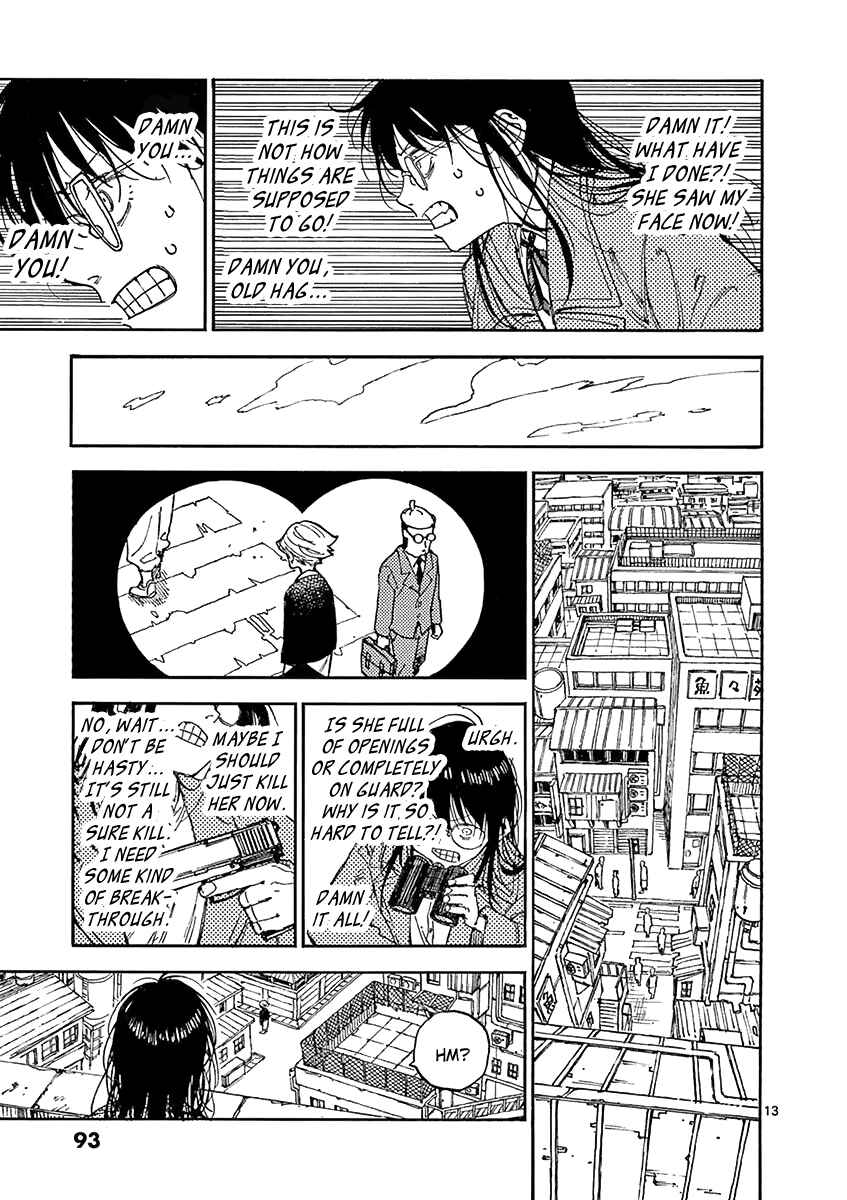 Page 14 Chapter 6 Koroshiya wa Kyou mo BBA o Korosenai.