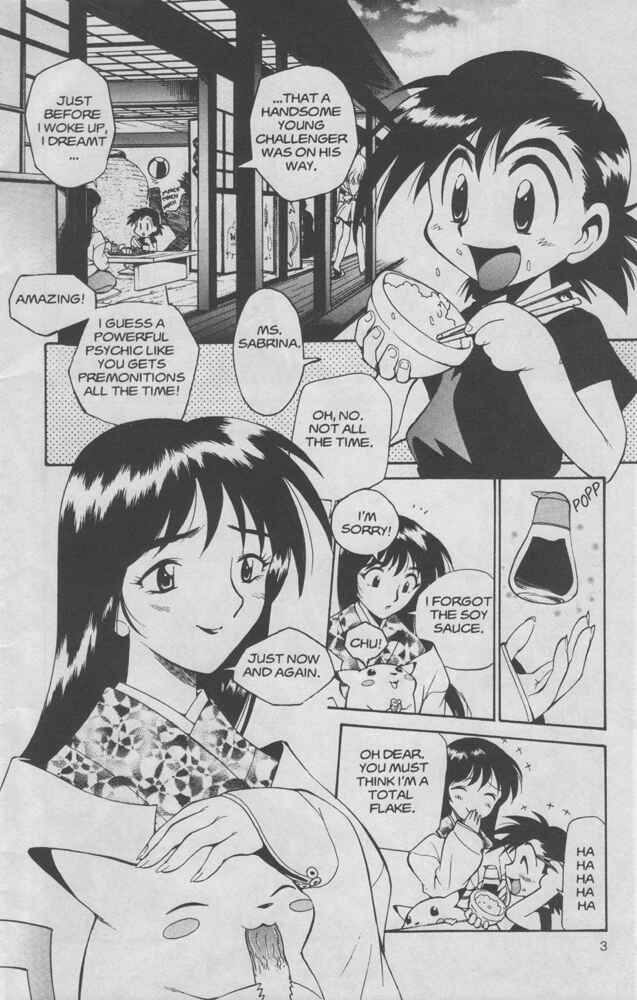 Page 4 Chapter 4 Electric Tale! Pikachu