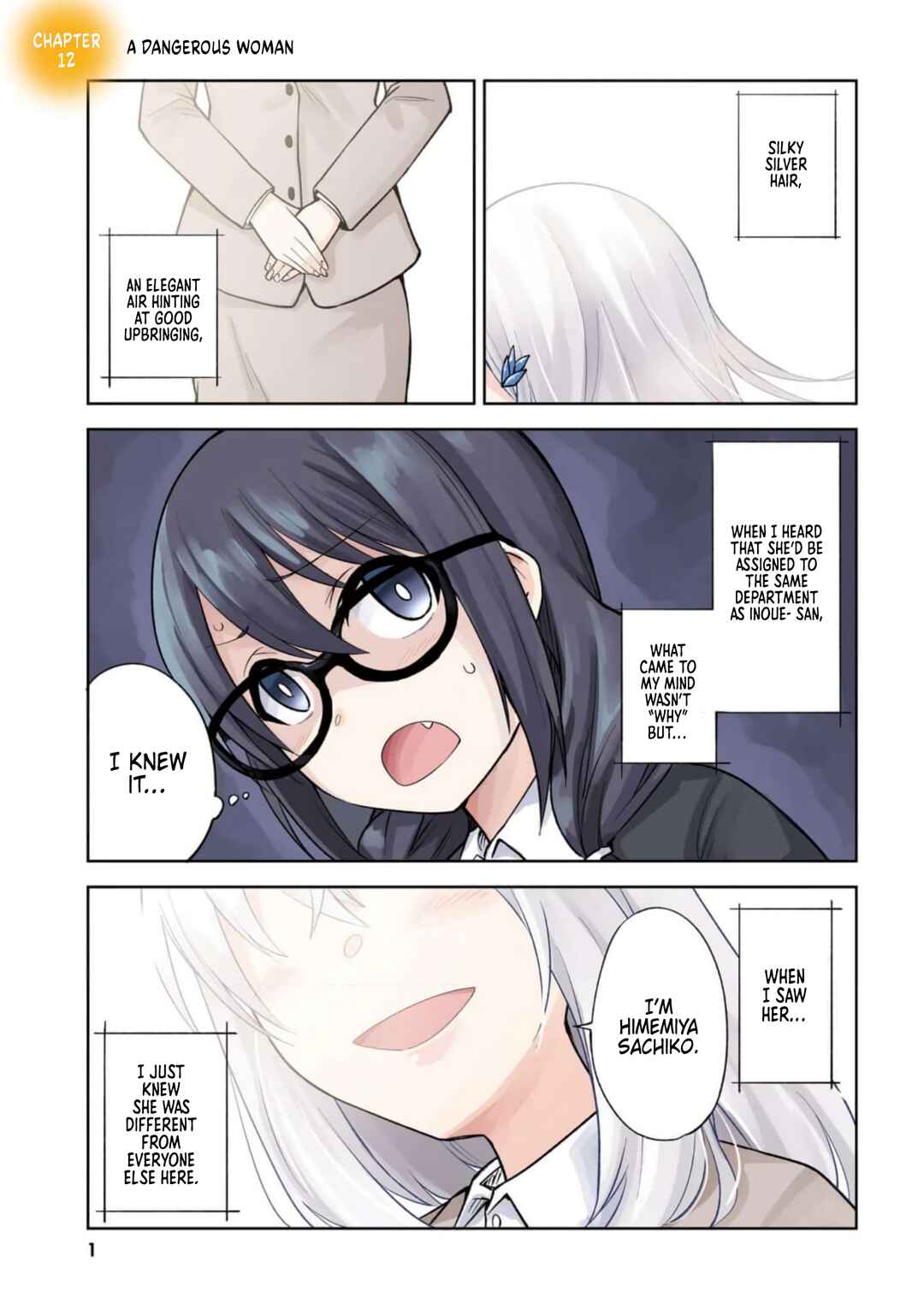 Page 1 Chapter 12 Hitorigurashi, Netsu wo Dasu. Koi wo Shiru.
