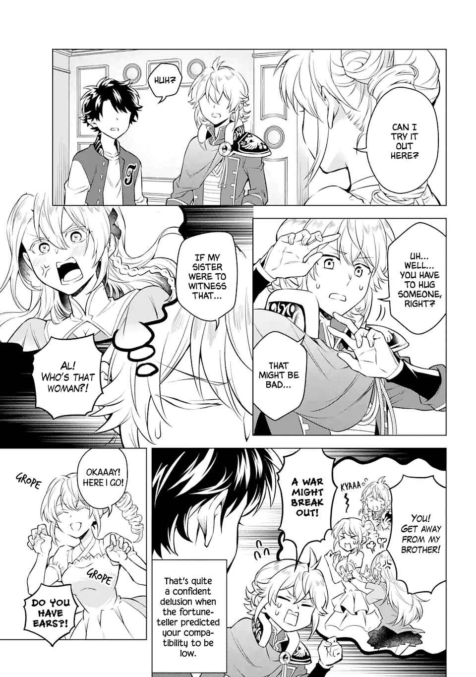 Page 9 Chapter 24 Isekai Tensei, Ore ga Otome ge de Kyuuseishu