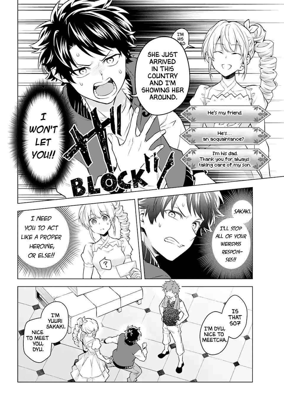 Page 10 Chapter 22 Isekai Tensei, Ore ga Otome ge de Kyuuseishu