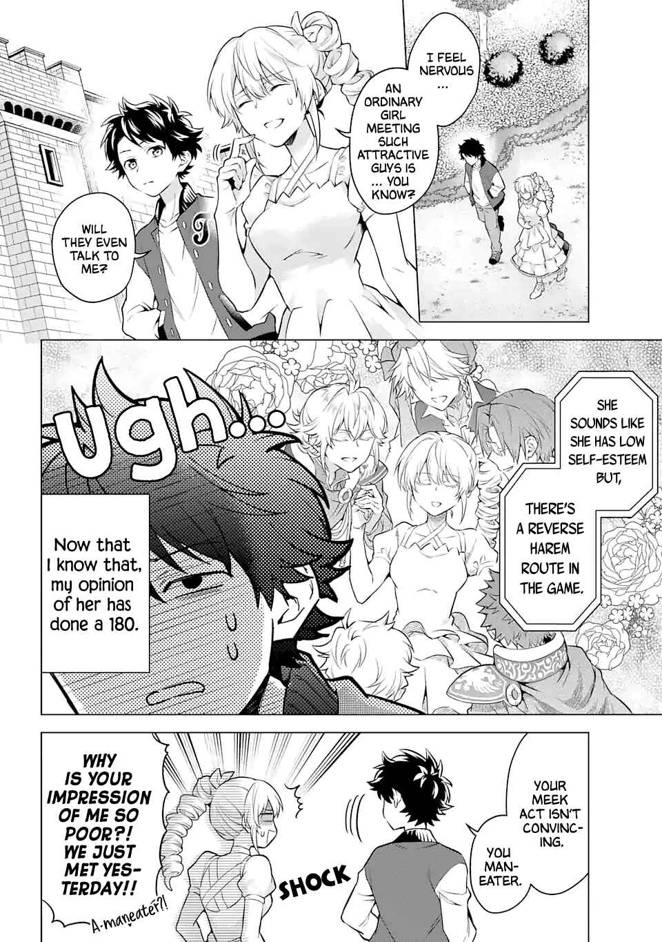 Page 4 Chapter 22 Isekai Tensei, Ore ga Otome ge de Kyuuseishu