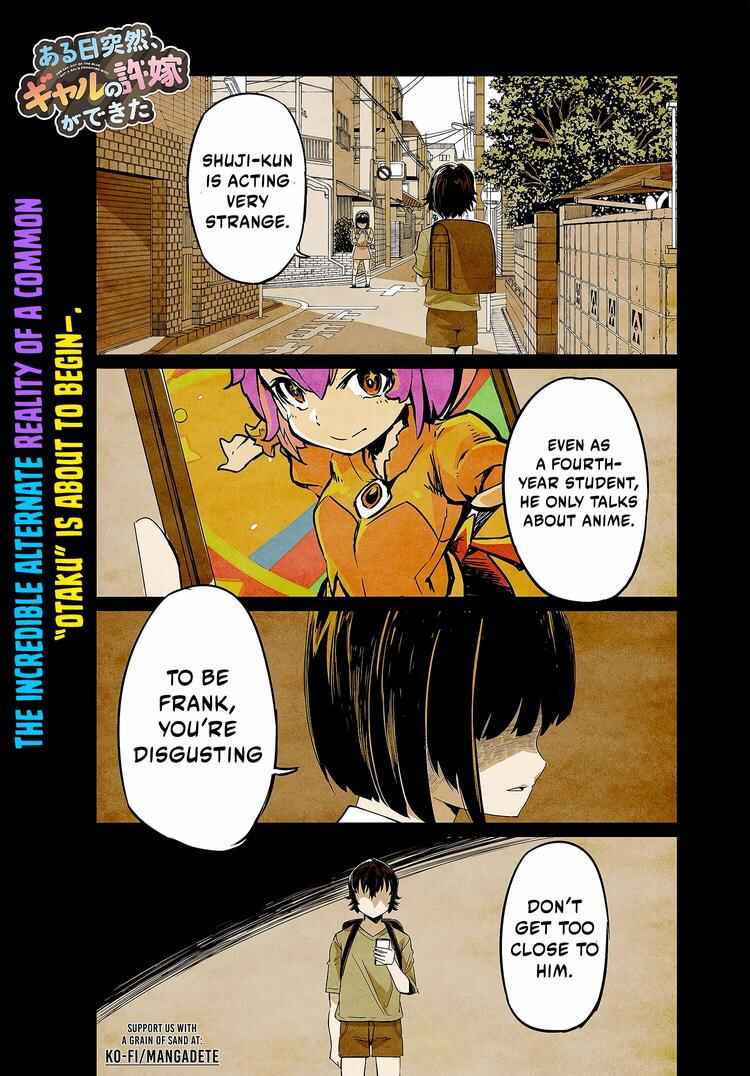 Page 2 Chapter 1 Aru Hi, Totsuzen Gal no Iinazuke ga Dekita