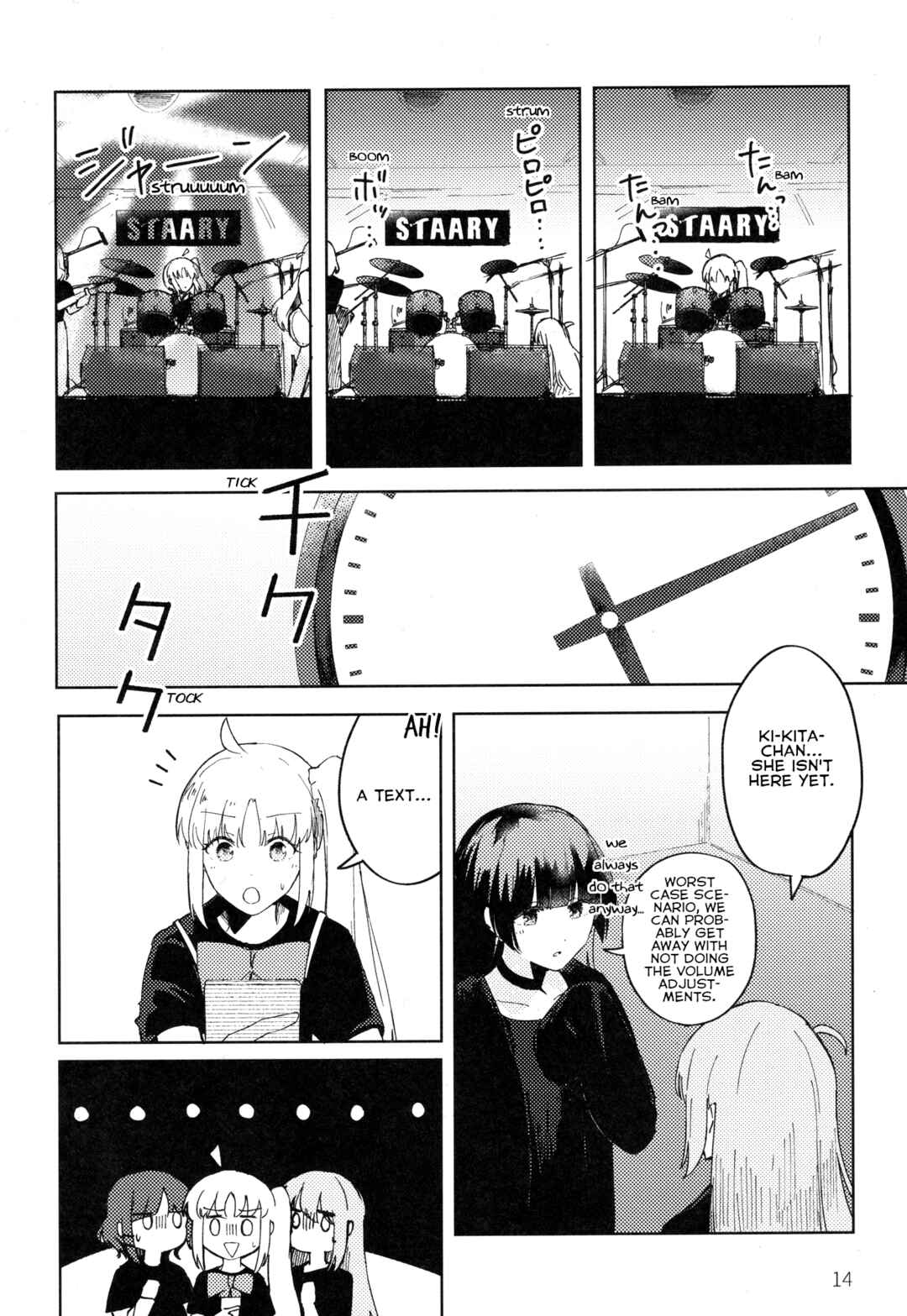 Page 12 Chapter Unknown_014e Bocchi the Rock! - There must be A melody only you can sing (Doujinshi)