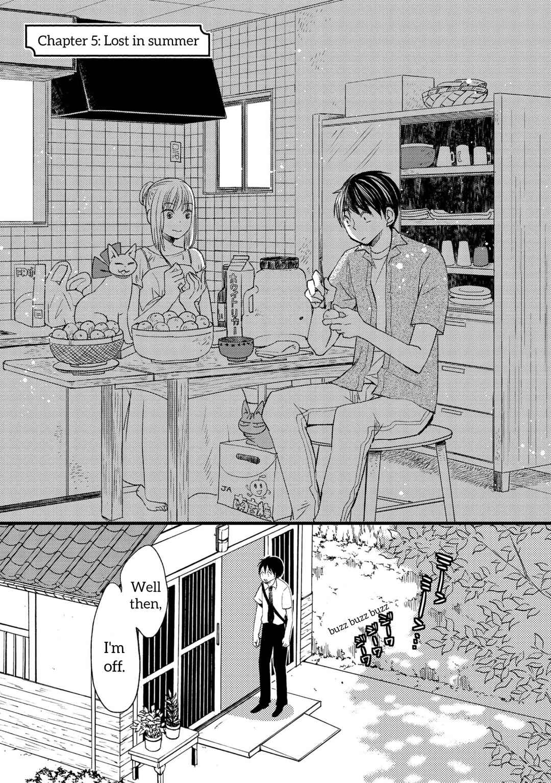 Page 1 Chapter 5 Neko to Futari no Kamakura Techou