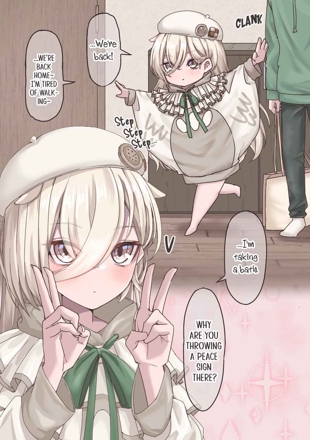 Page 1 Chapter 8 The Story of How The Horned Owl I Rescued Turned Into a Girl