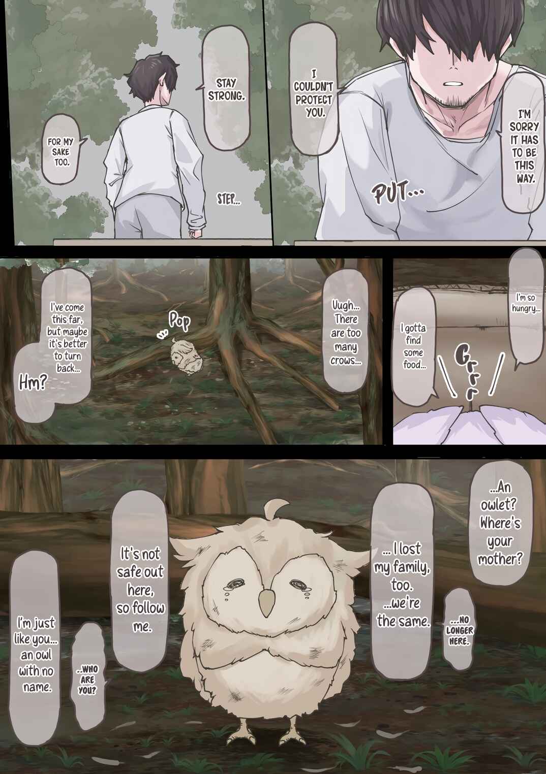 Page 2 Chapter 30 The Story of How The Horned Owl I Rescued Turned Into a Girl