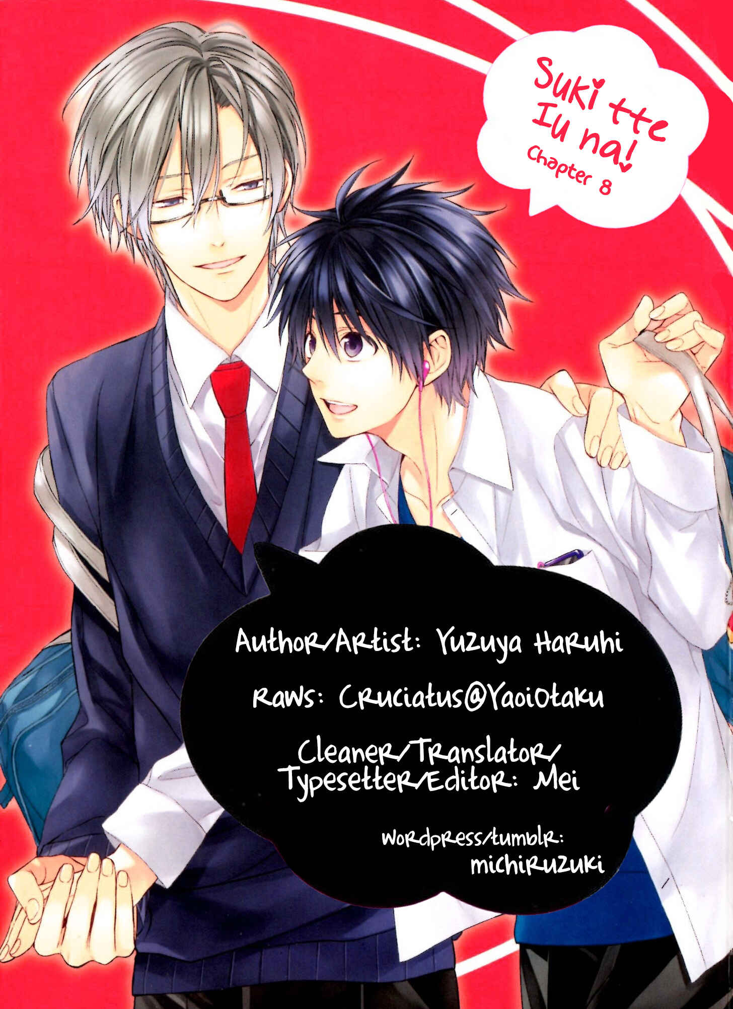 Page 1 Chapter 8 Suki tte Iu na!