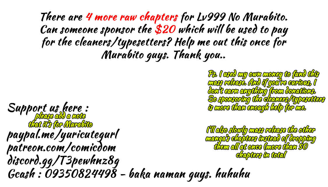 Page 39 Chapter 55 LV999 no Murabito
