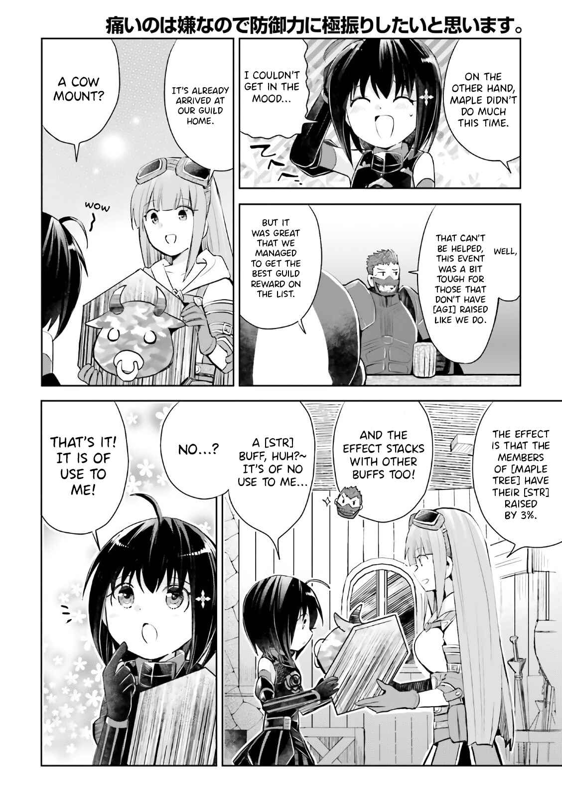 Page 34 Chapter 22 BOFURI: I Dont Want to Get Hurt, so Ill Max Out My Defense.