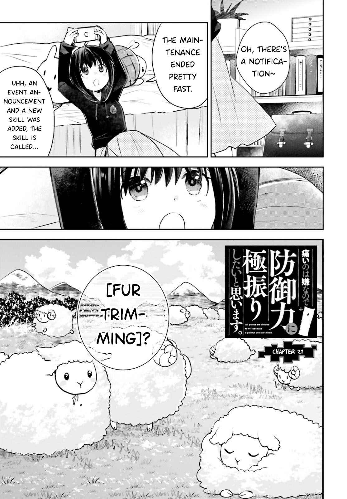 Page 2 Chapter 21 BOFURI: I Dont Want to Get Hurt, so Ill Max Out My Defense.