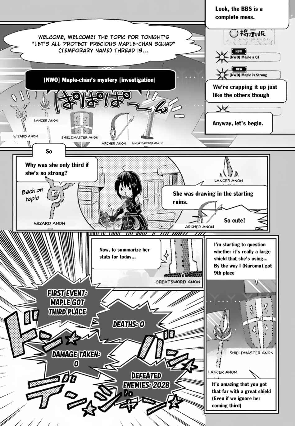 Page 12 Chapter 4 BOFURI: I Dont Want to Get Hurt, so Ill Max Out My Defense.