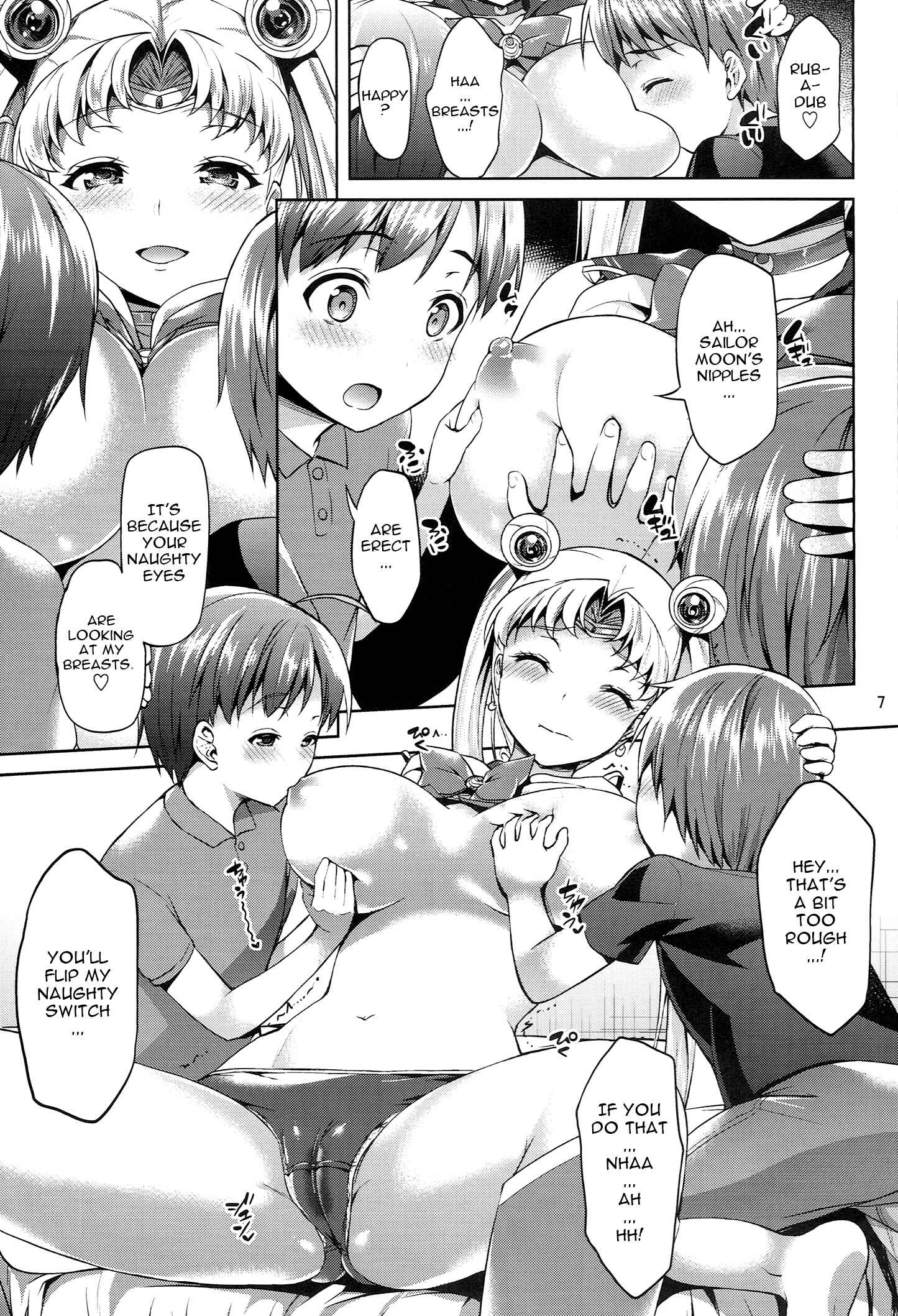 Page 7 Chapter Unknown_3868 Bishoujo Senshi Sailor Moon - MOON FREAK (Doujinshi)