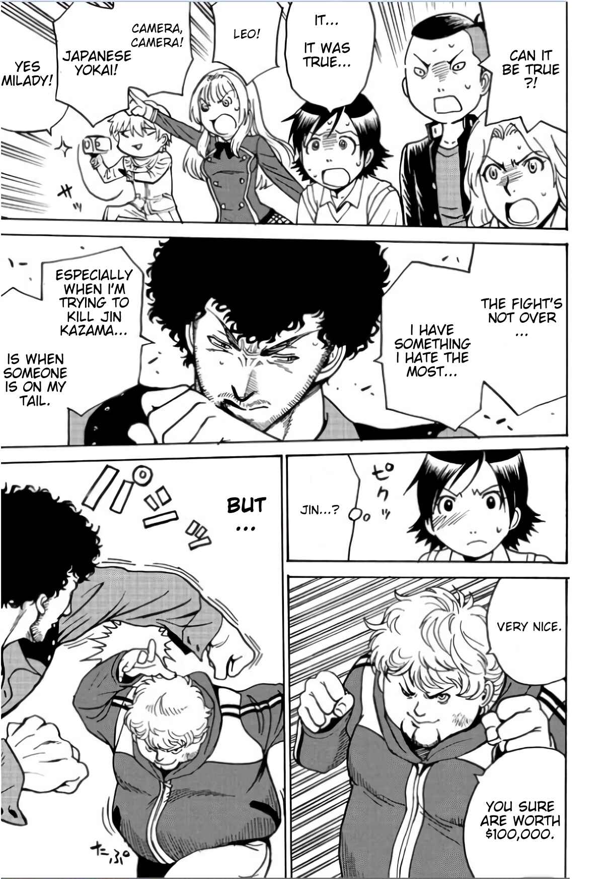 Page 11 Chapter 5 Tetsuman - Tekken Comic