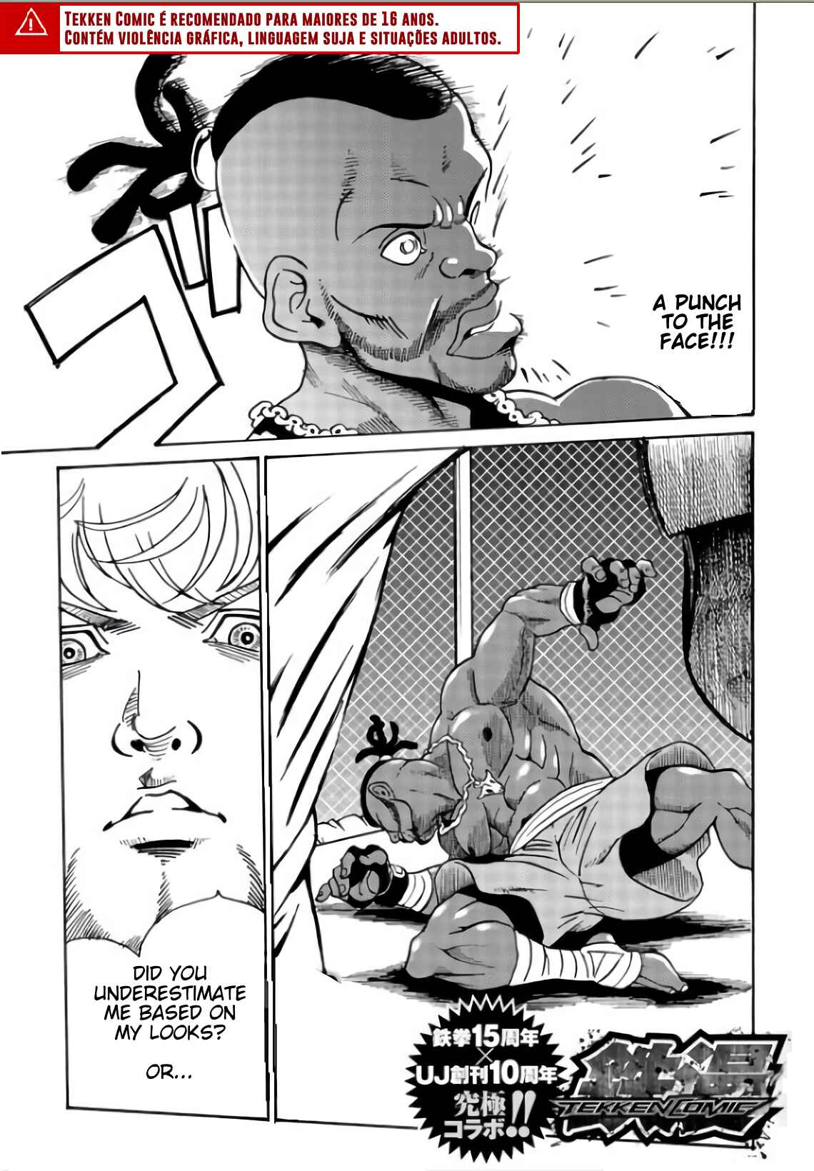 Page 1 Chapter 4 Tetsuman - Tekken Comic