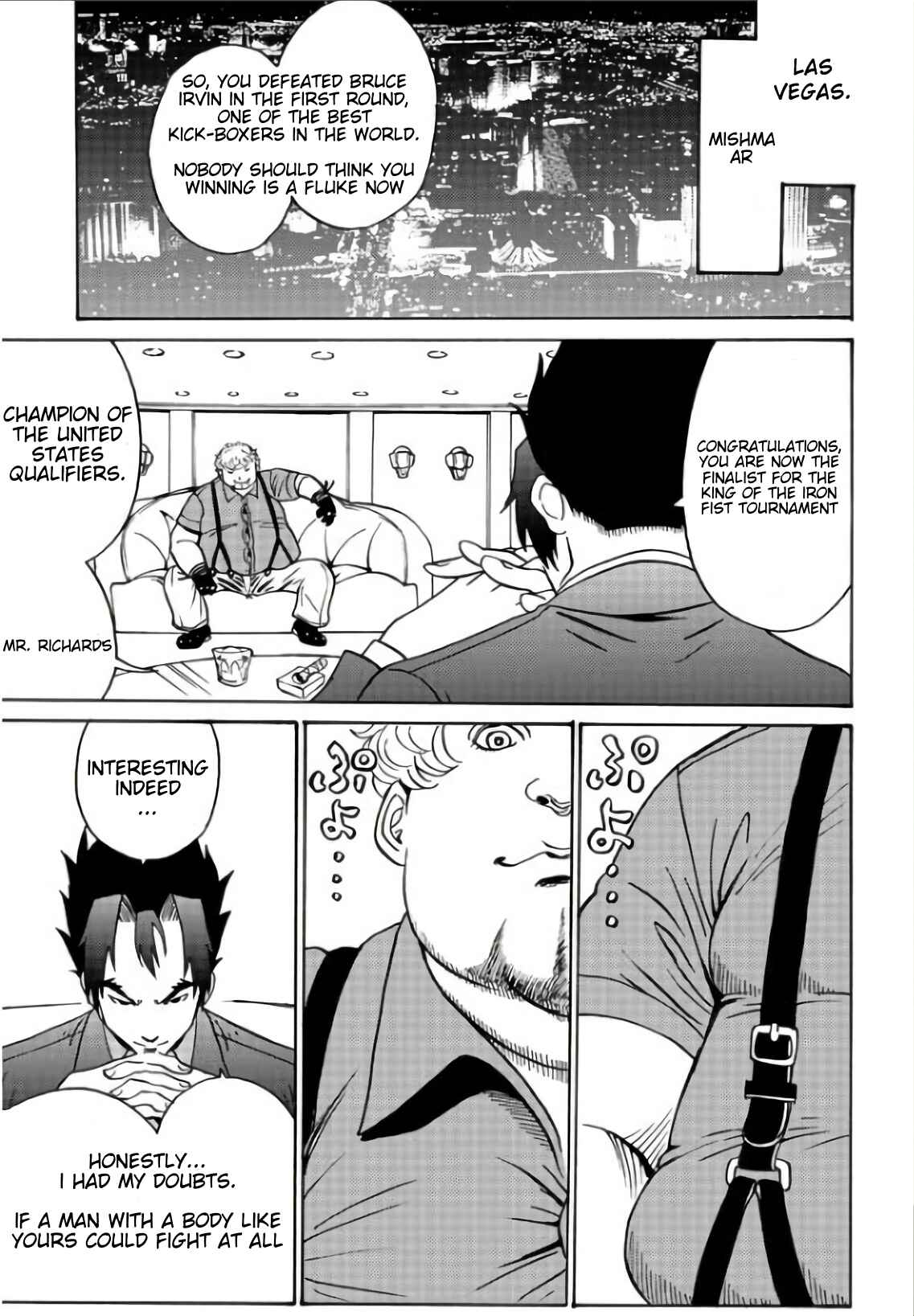 Page 3 Chapter 4 Tetsuman - Tekken Comic