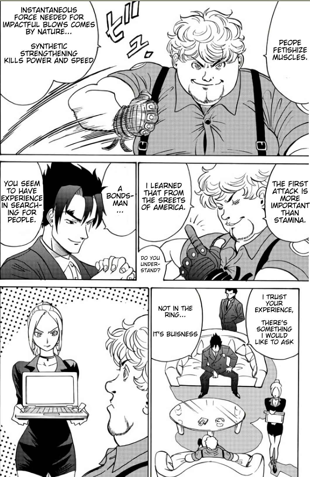 Page 4 Chapter 4 Tetsuman - Tekken Comic
