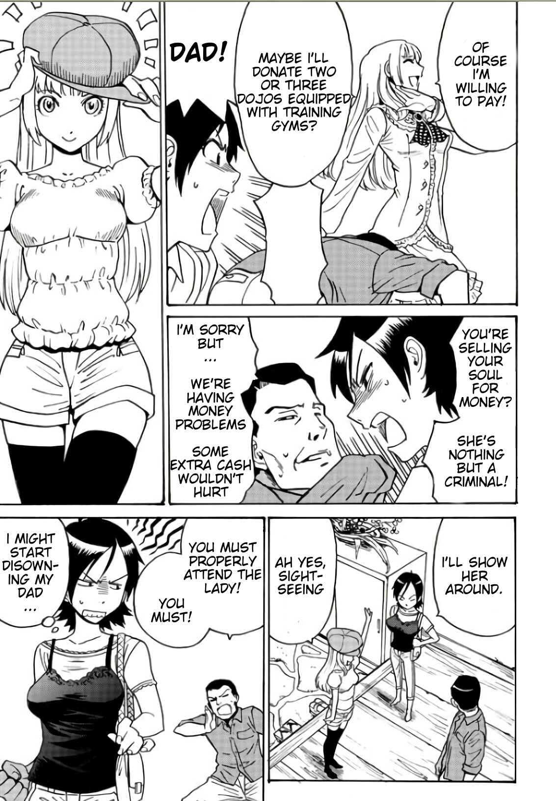 Page 9 Chapter 4 Tetsuman - Tekken Comic