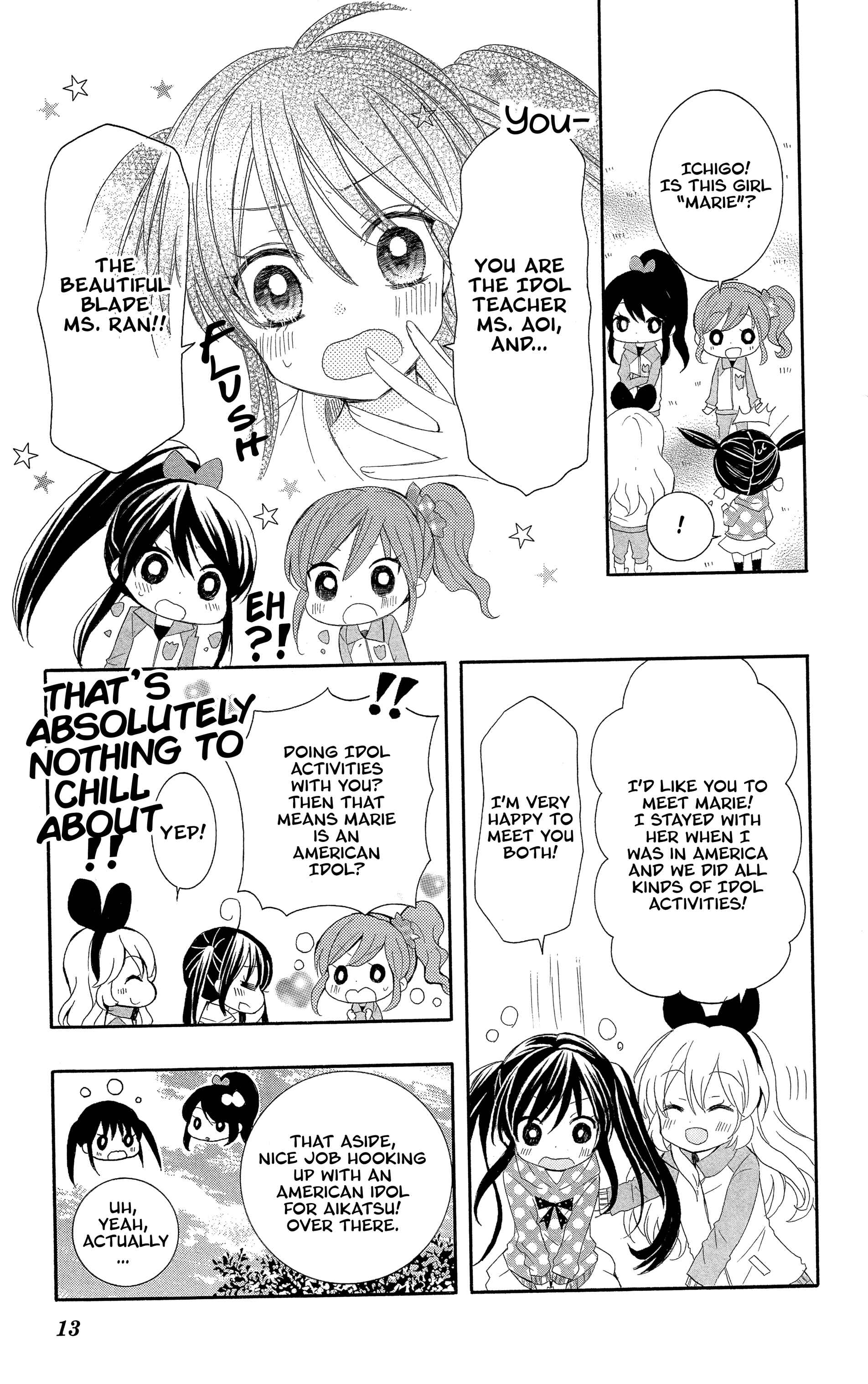 Page 15 Chapter 1 Aikatsu! Secret Story