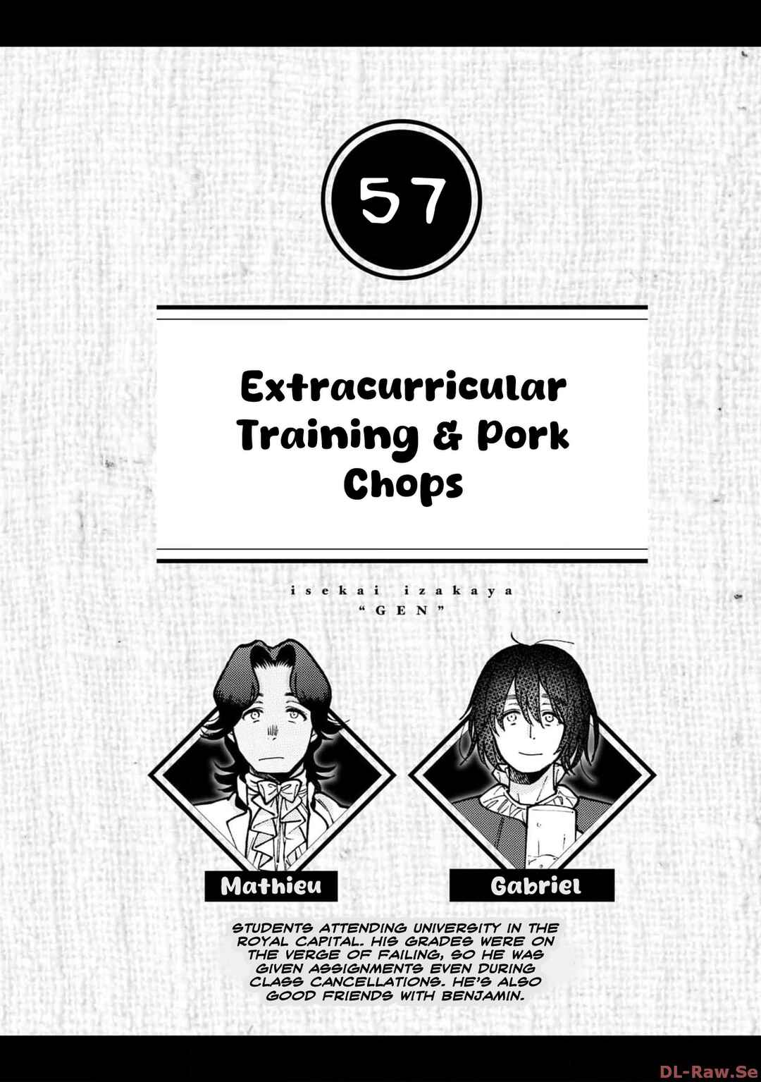 Page 1 Chapter 57 Isekai Izakaya Gen