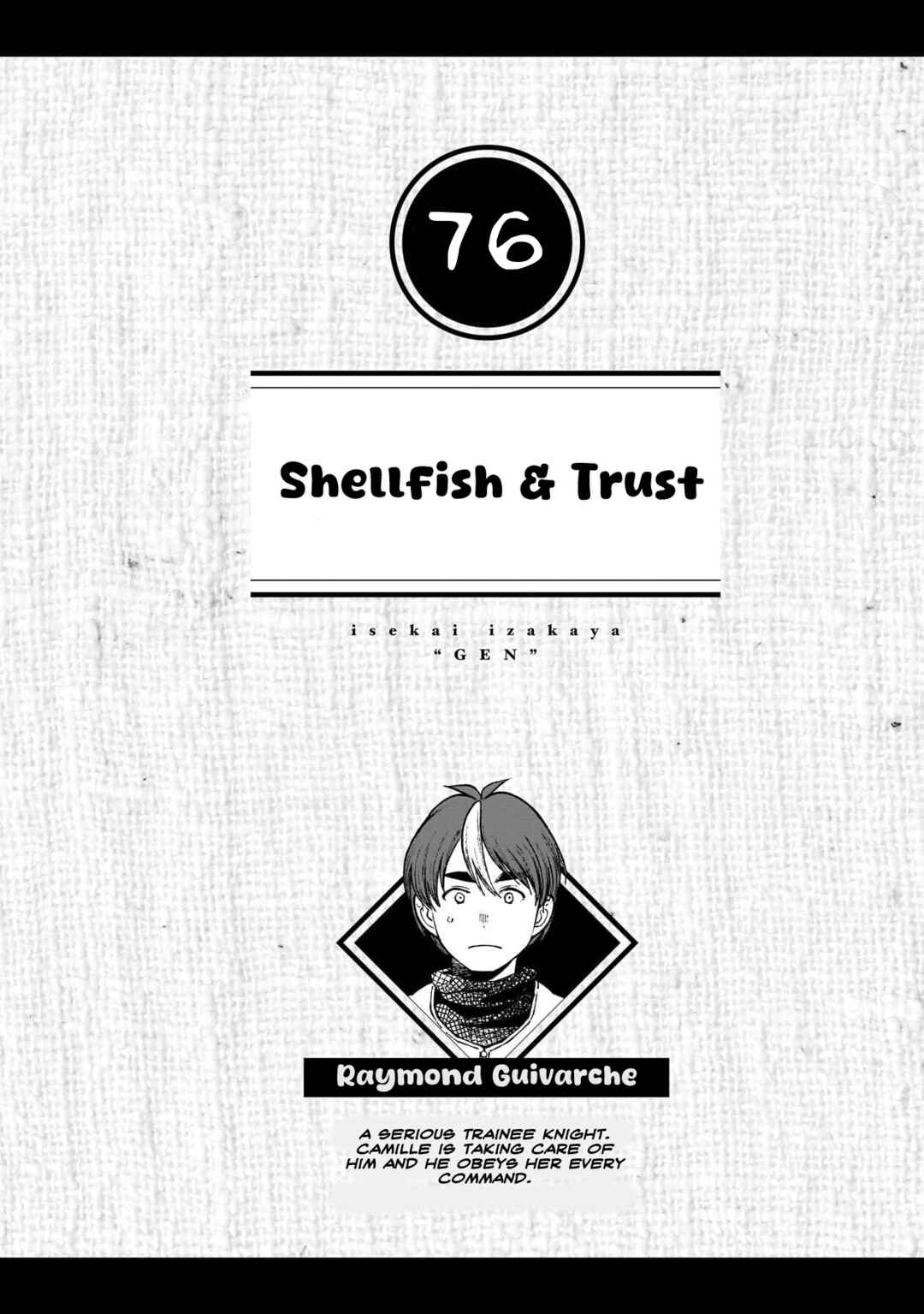 Page 1 Chapter 76 Isekai Izakaya Gen