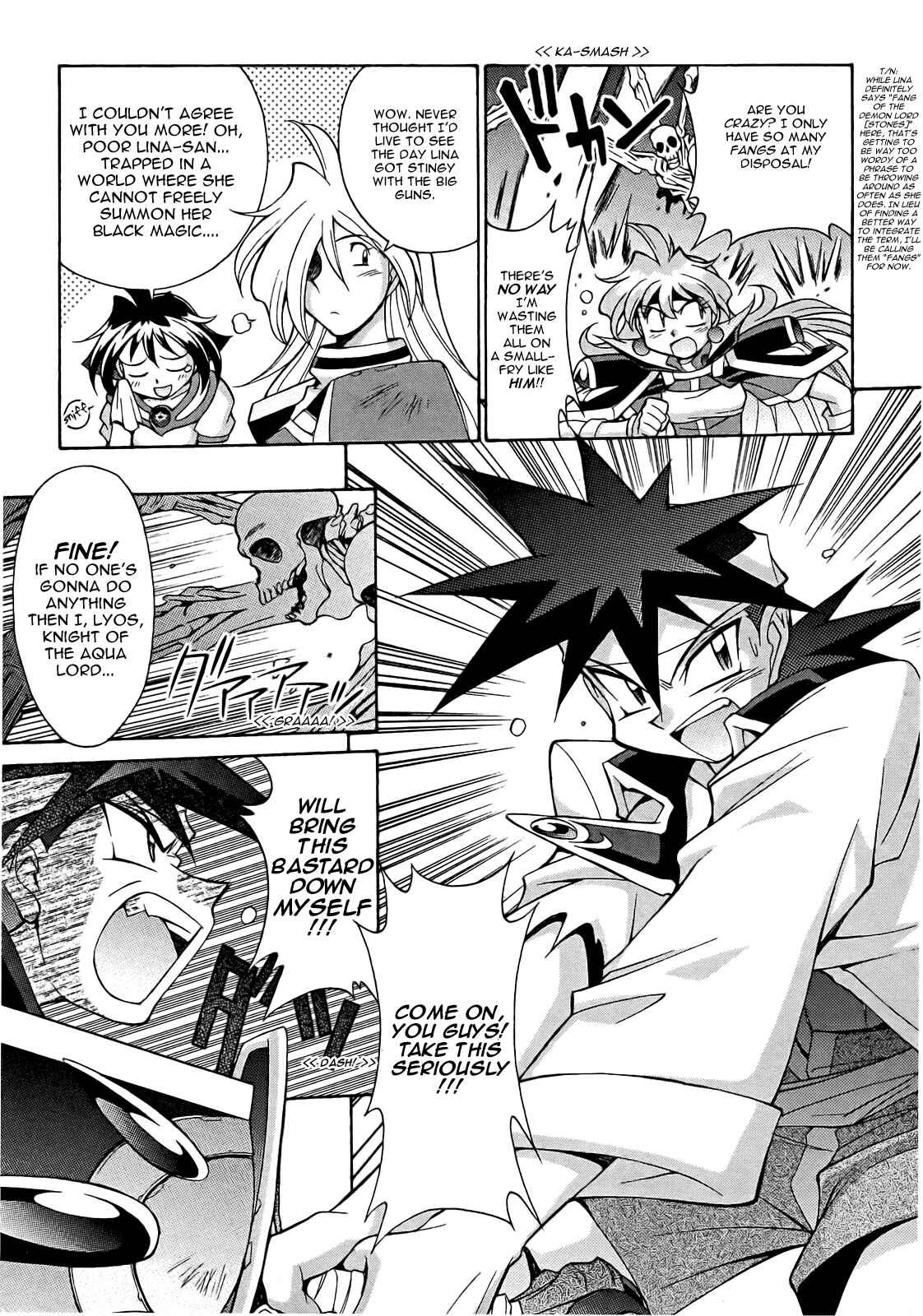 Page 4 Chapter 10 Slayers - Suiryuuou no Kishi