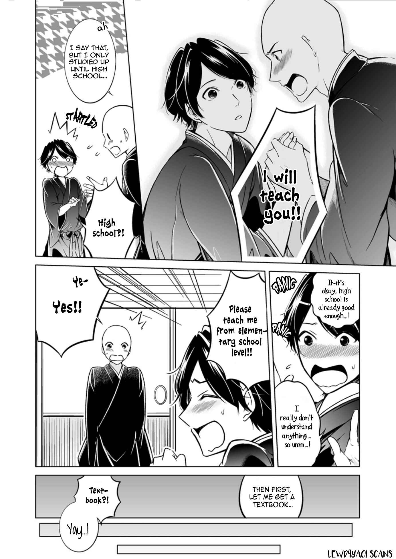 Page 10 Chapter 3 Otoko ni Dakareru Tameni Umarete Kita