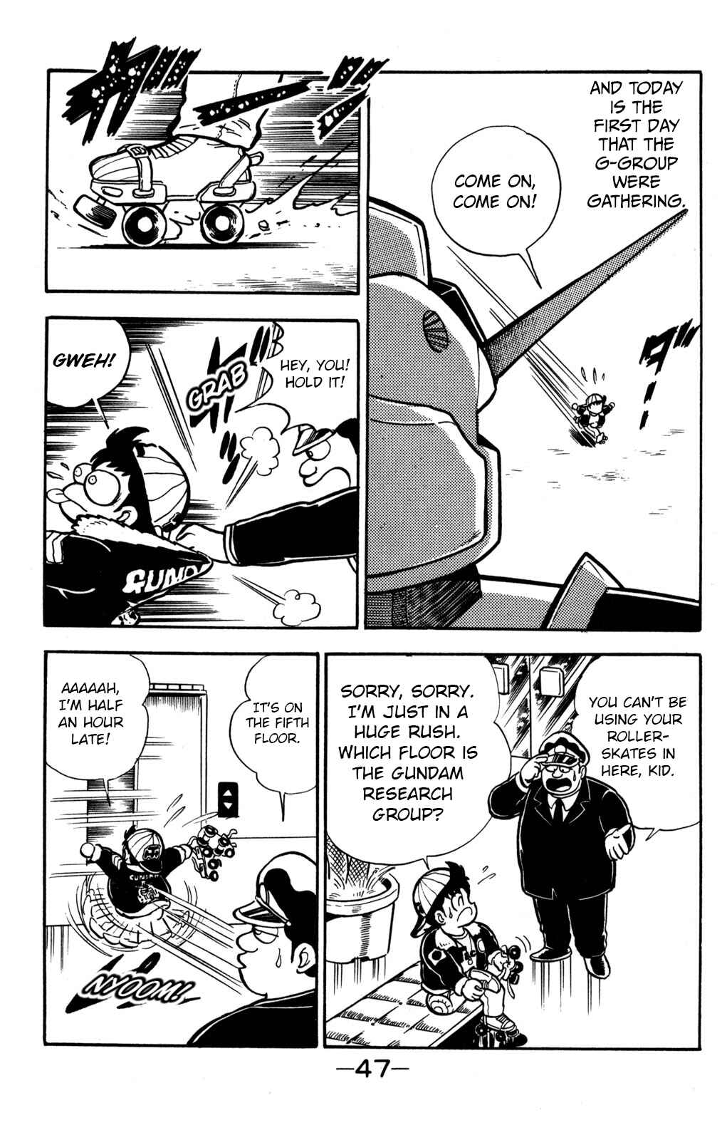 Page 4 Chapter 2 Hyper Warrior Gundam Boy