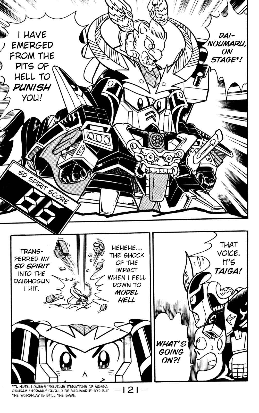 Page 36 Chapter 17 Hyper Warrior Gundam Boy