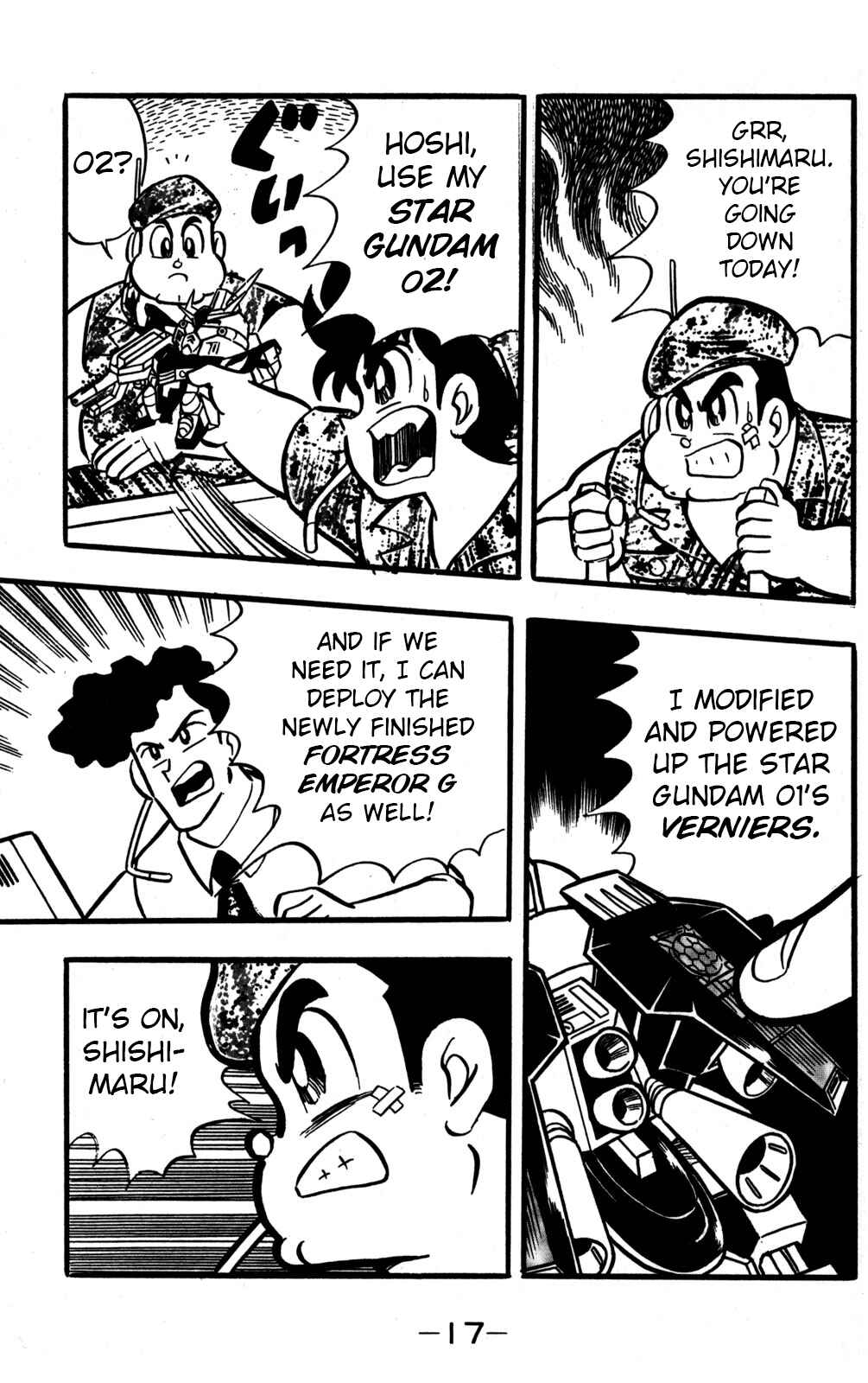 Page 16 Chapter 45 Hyper Warrior Gundam Boy