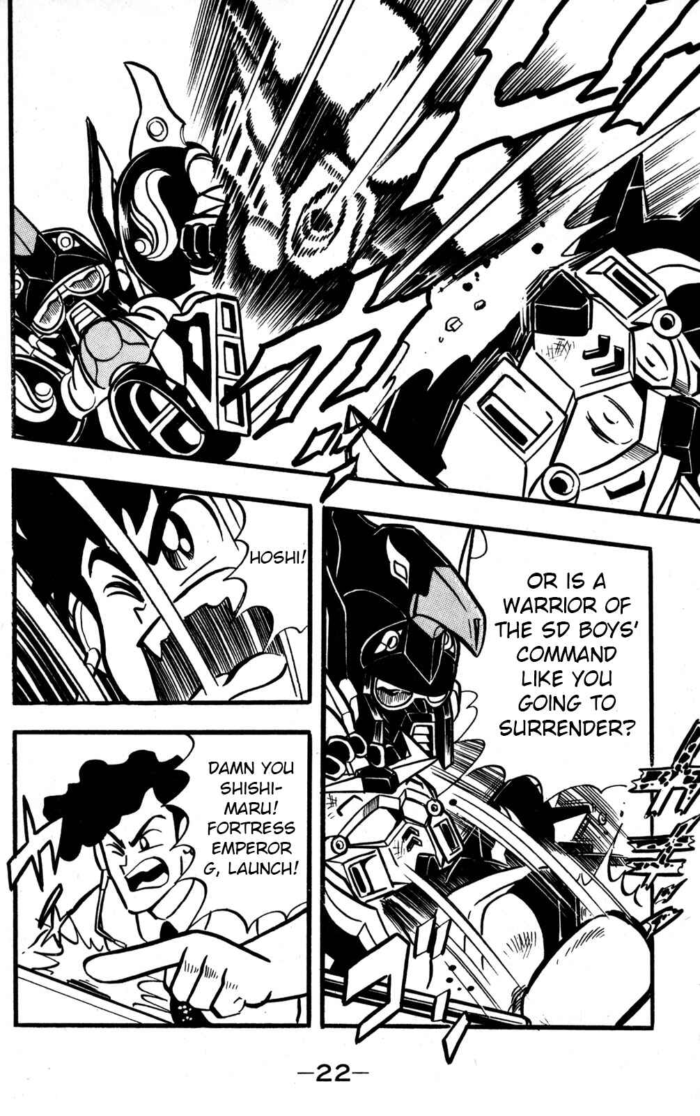 Page 21 Chapter 45 Hyper Warrior Gundam Boy