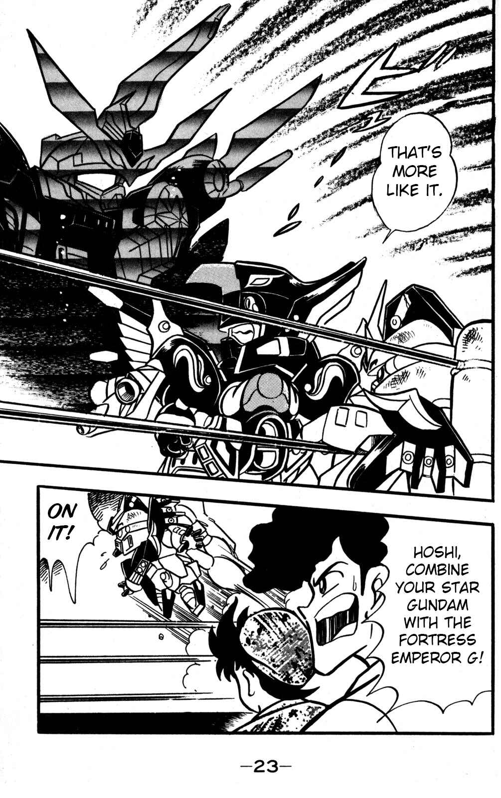 Page 22 Chapter 45 Hyper Warrior Gundam Boy